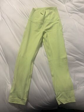 lululemon athletica High-Waist Leggings in Light Lime